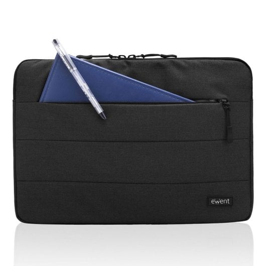 Bolso Ewent EW2521 City Sleeve 14.1? Negro revestimiento interior suave y compartimento extra