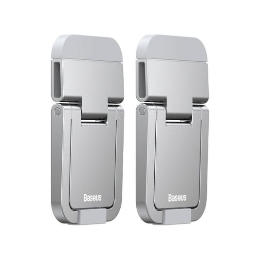 Soporte portátil Baseus LUZC000012 hasta 17? 10kg robusto antideslizante plata