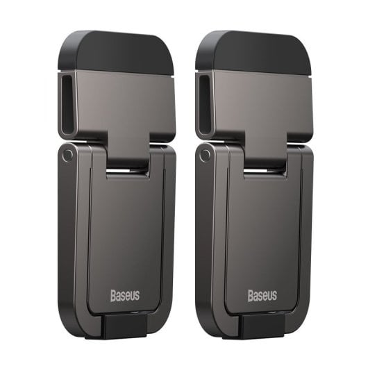 Pie universal Baseus para portátil 2 unidades Grey ajuste ergonómico y disipación eficaz