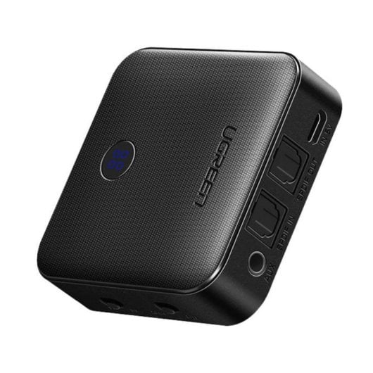 Émetteur/récepteur Bluetooth 5.0 Ugreen CM144 Noir Batterie 10 h Compact