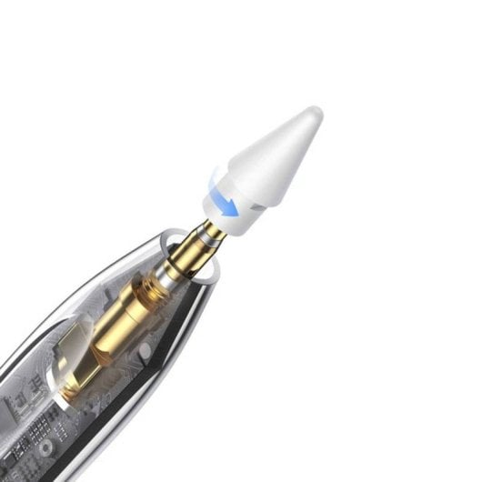 Baseus Smooth Writing 2 Dual Charging Pencil Weiß iPad-Kompatibilität USB-C magnetisches Laden