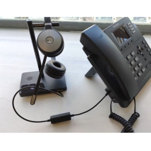 Yealink EHS35-Lifterkabel, kompatibel mit SIP-T3x-Headsets WH62/63, einfache Installation, schwarz