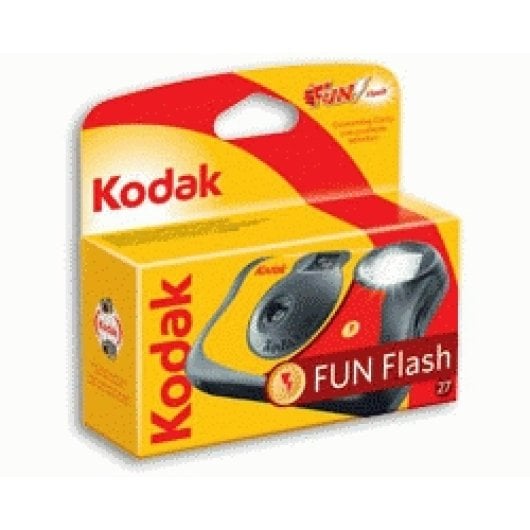 Kodak FunSaver Einwegkamera, 39 Aufnahmen, ISO 800, Blitz, 24 mm, kompakt, leicht
