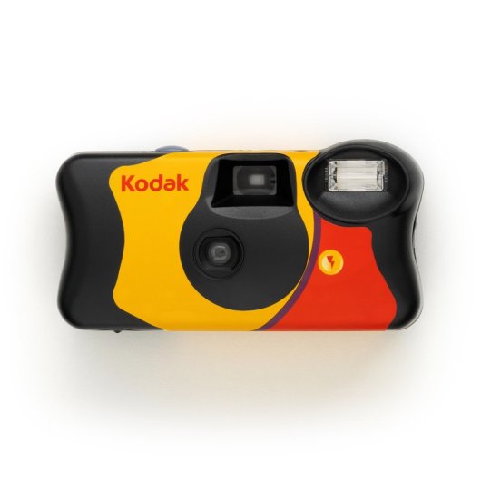 Kodak FunSaver Einwegkamera, 39 Aufnahmen, ISO 800, Blitz, 24 mm, kompakt, leicht