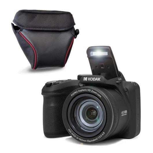 Kodak PIXPRO AZ405 20 MP Kompakt-Digitalkamera mit 40-fachem optischen Zoom, CCD-Sensor, optischer Stabilisierung