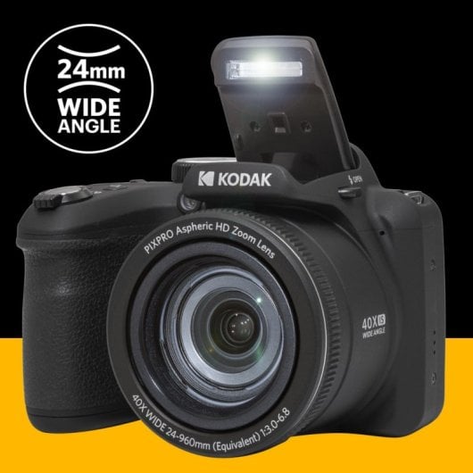 Kodak PIXPRO AZ405 20 MP Kompakt-Digitalkamera mit 40-fachem optischen Zoom, CCD-Sensor, optischer Stabilisierung