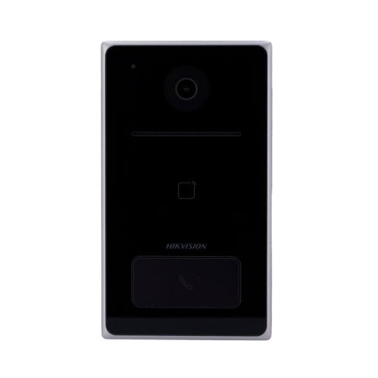 Vídeo Portero IP Hikvision DS-KV6133-WME1 2MP WiFi PoE Lector MF IR Relé IP65 Superficie