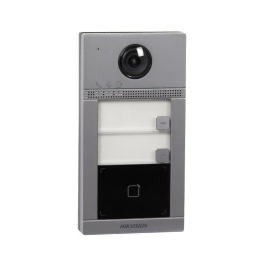 Videoportero Hikvision DS-KV8413-WME1(C) 2MP WiFi PoE IR 2 Botones Lector Mifare IP65