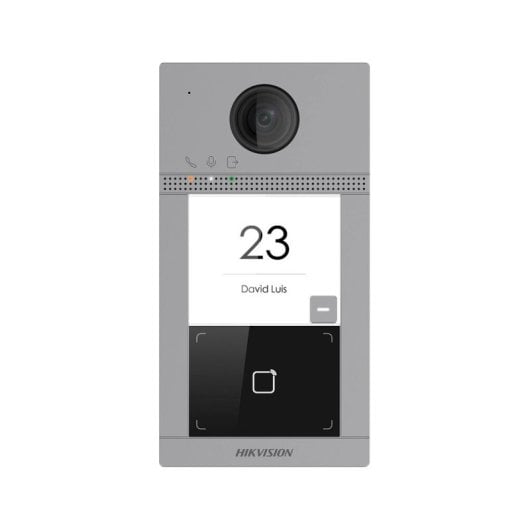 Videoportero Hikvision DS-KV8113-WME1(C) WiFi PoE 2MP IP65 IK08 Visión Nocturna Mifare