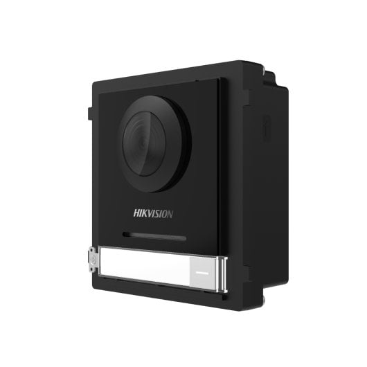 Interphone vidéo IP Hikvision DS-KD8003-IME1(B) 2 MP PoE IK09 IR 1 bouton IP65