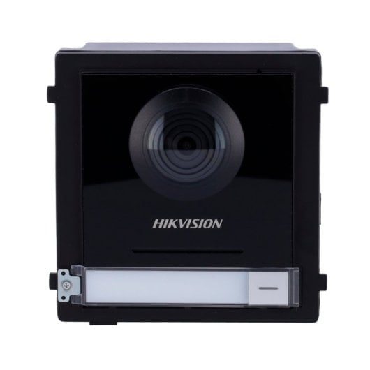 Interphone vidéo IP Hikvision DS-KD8003-IME1(B) 2 MP PoE IK09 IR 1 bouton IP65