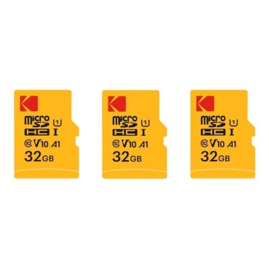 Scheda MicroSDXC Kodak Premium 32GB affidabilità e alta velocità resistente