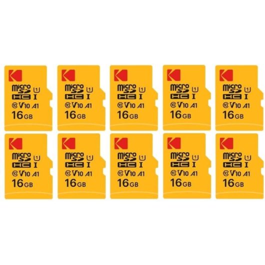 Micro SDXC Karte Kodak Premium 16GB hohe Geschwindigkeit und Zuverlässigkeit