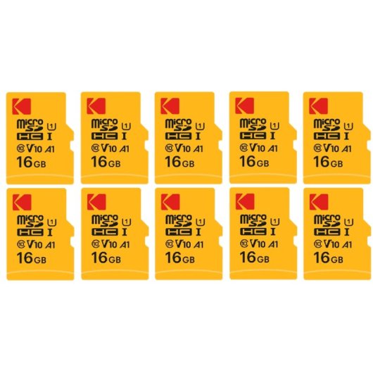 Tarjeta Micro SDXC Kodak Premium 16GB Alta velocidad y fiabilidad