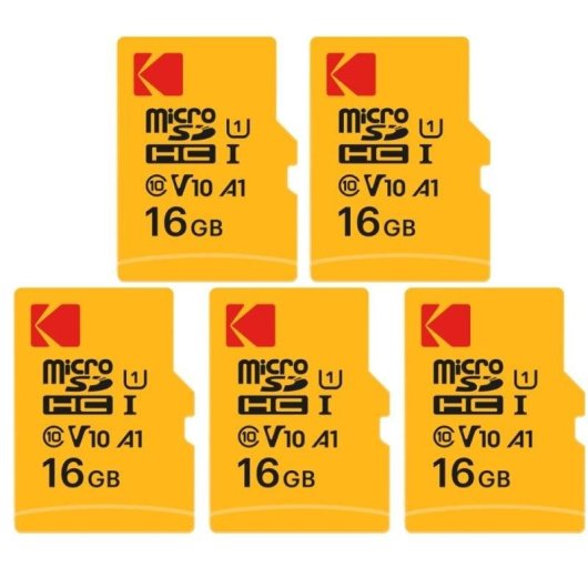MicroSD-Karte Kodak Premium 16GB SDXC hohe Geschwindigkeit und erweiterte Zuverlässigkeit