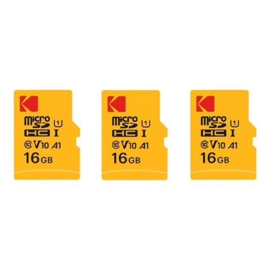 Tarjeta microSDXC Kodak Premium 16GB alta velocidad y fiabilidad