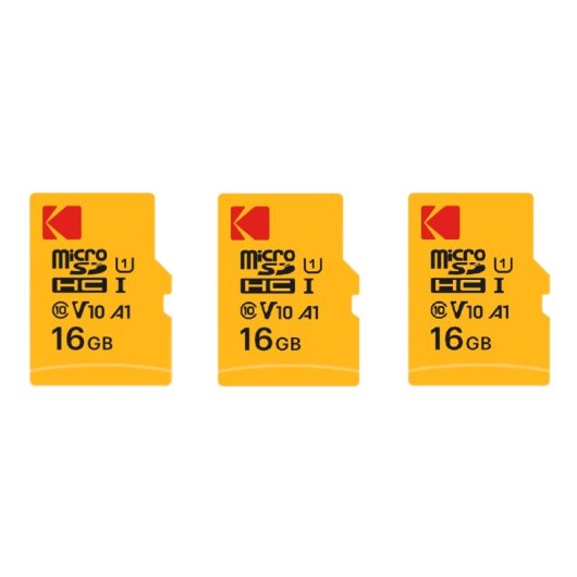 Tarjeta microSDXC Kodak Premium 16GB alta velocidad y máxima fiabilidad