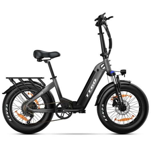 Bicicleta eléctrica Alfa FAT 250W 36V 25Ah 20x4.0" Suspensión Frenos Hidráulicos LCD
