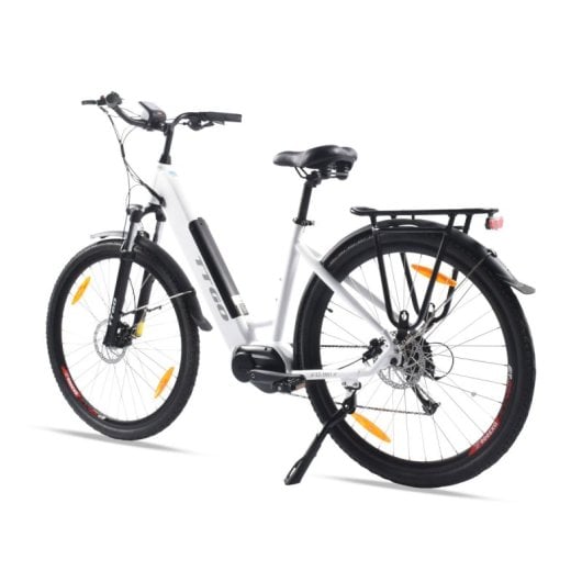 Bicicleta eléctrica Alfa Torque 70Nm 36V 20Ah 90km HID Aluminio LED LCD Blanca
