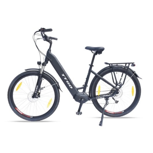 Bicicleta eléctrica Alfa Negra 70Nm 36V 20Ah Autonomía 110km Cuadro aluminio 6061