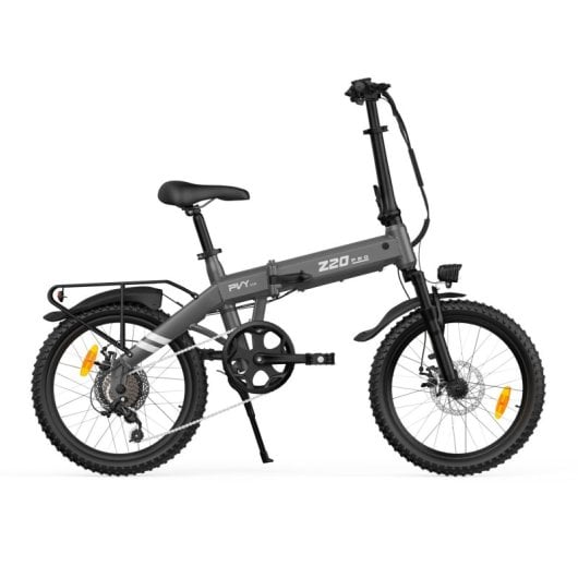 Bicicleta elétrica PVY Z20 Pro Evo com motor potente, bateria dobrável de 120 km e carregamento rápido