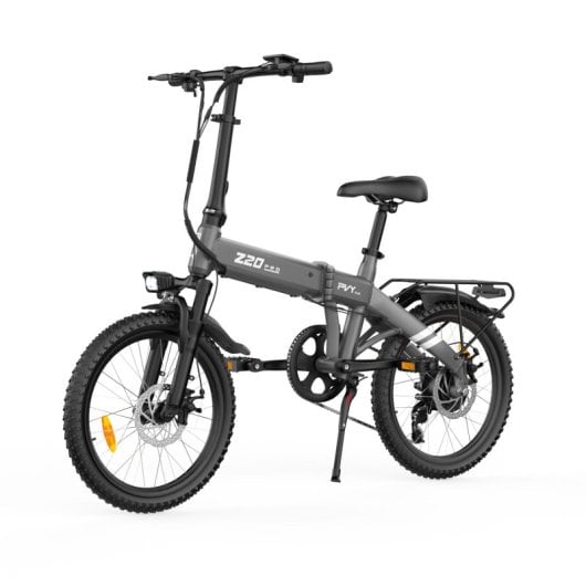 Bicicleta elétrica PVY Z20 Pro Evo com motor potente, bateria dobrável de 120 km e carregamento rápido