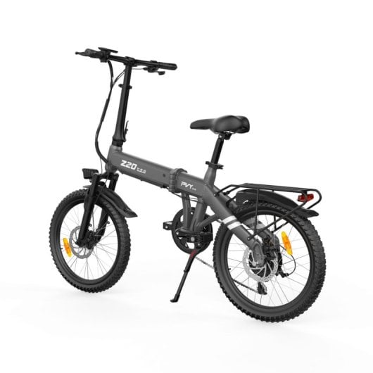 Bicicleta elétrica PVY Z20 Pro Evo com motor potente, bateria dobrável de 120 km e carregamento rápido