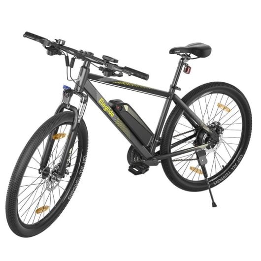 Eleglide Mopride 1 Plus Elektrofahrrad Schwarz 250W Motor 13Ah Akku 29″ Shimano 21V Hydraulische Federung App LCD