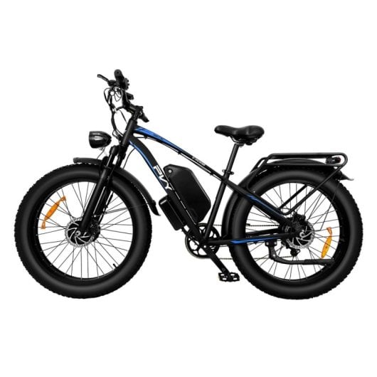 Bicicletta elettrica PVY MAX26 doppio motore 1200W freni idraulici pneumatici 26" Shimano 7V