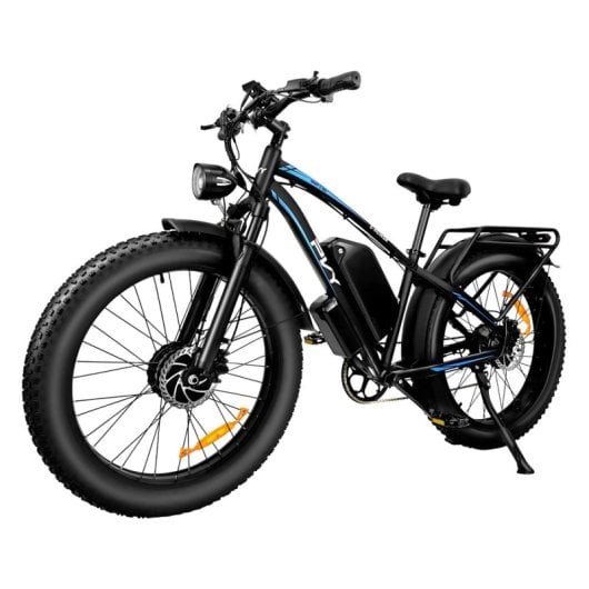Bicicletta elettrica PVY MAX26 doppio motore 1200W freni idraulici pneumatici 26" Shimano 7V