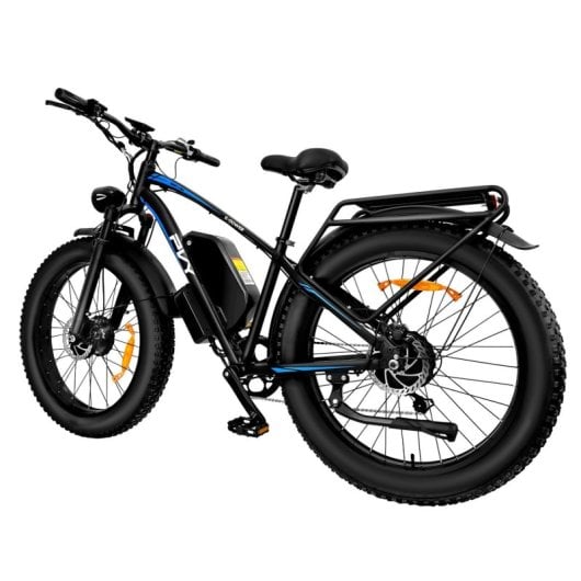 Bicicletta elettrica PVY MAX26 doppio motore 1200W freni idraulici pneumatici 26" Shimano 7V