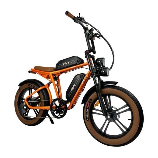 Bicicleta eléctrica PVY X20 48V 30Ah 80Nm Motor de buje doble batería Li-Ion CE