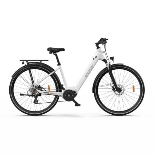 Bicicleta eléctrica OneSport OT07 7 Velocidades Suspensión Pantalla LCD Bafang