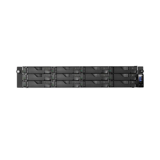 NAS rack Asustor 12 bahías 8GB DDR4 Intel Atom C3538 2U SATA 6Gb/s hasta 128TB