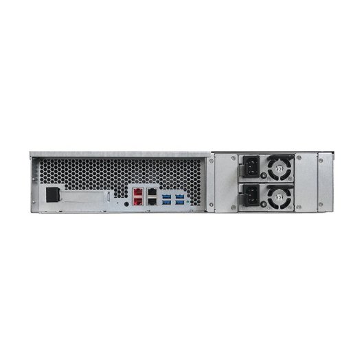 NAS rack Asustor 12 bahías 8GB DDR4 Intel Atom C3538 2U SATA 6Gb/s hasta 128TB