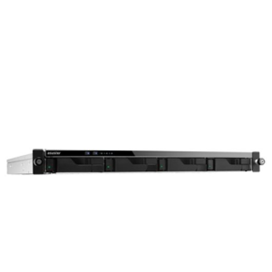 Servidor NAS Asustor AS-604RD de 4 baías Intel Atom Dual-Core 2,13 GHz 1 GB DDR3 2xGigabit Ethernet
