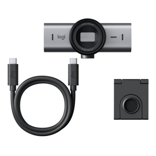 Webcam Logitech MX Brio 705 4K USB 8,5MP 60fps Zoom 4x Obturador Privacidad