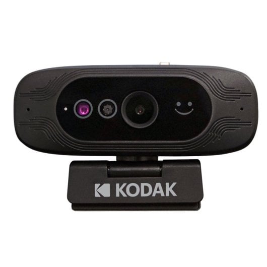 Kodak Access Webcam Full HD USB-A/USB-C com Reconhecimento Facial e Windows Hello