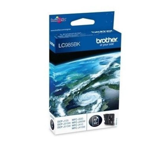 Cartucho de Tinta Brother LC-985BK Negro 300 Páginas Pack Individual