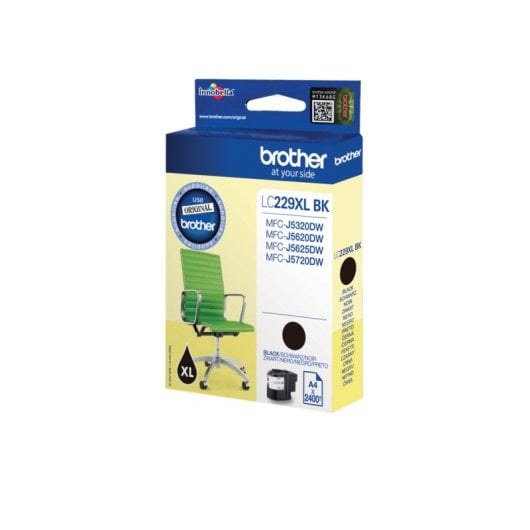 Cartucho de tinta Brother LC229XLBK Negro 2400 páginas Alta Capacidad Pack individual