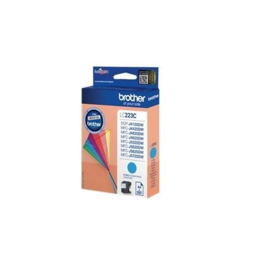 Cartuccia d&#39;inchiostro premium ciano Brother LC-223c per una stampa precisa e veloce. Compatibile con varie stampanti Brother. ordina ora!