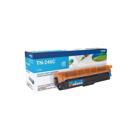 Tóner Brother TN-246C Cian 2200 páginas Compatible DCP-L2500D HL-L2300D MFC-L2700DW 1 pieza