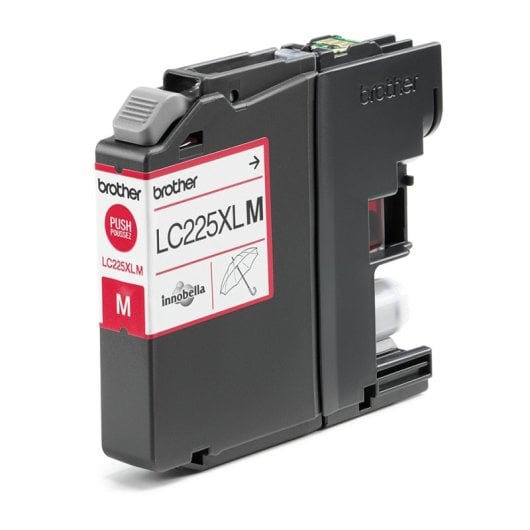 Cartuccia d&#39;inchiostro magenta Brother Lc-225xlm - Qualità superiore e lunga durata - 1200 pagine