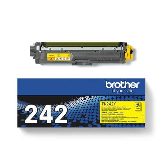 Tóner Brother TN-242Y Amarillo 1400 páginas 1 pieza