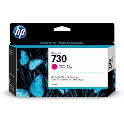 Cartucho de tinta Hewlett Packard HP 730 Magenta 130ml DesignJet T1600/T1700/T2600