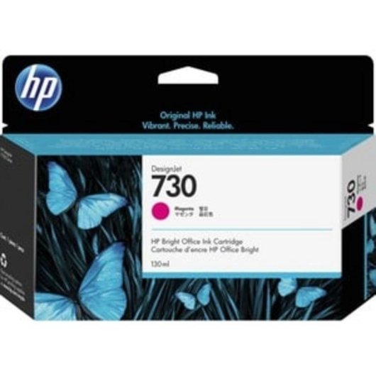 Cartucho de tinta Hewlett Packard HP 730 Magenta 130 ml para DesignJet