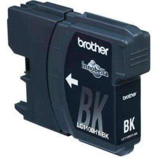 Cartucho de tinta Brother LC-1100HYBK Preto Alta Capacidade 900 páginas