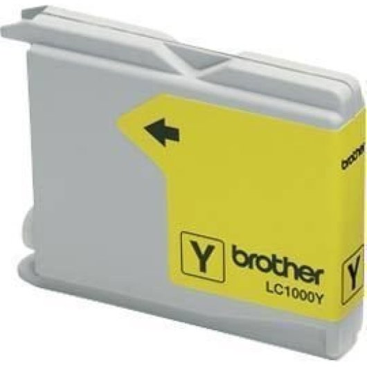 Cartucho de tinta amarelo Brother LC-1000y - Qualidade de impressão superior, capacidade para 400 páginas - Para impressoras Brother - Cores vibrantes e texto preciso - Perfeito para uso profissional e pessoal - Faça seu pedido na Amazon agora!