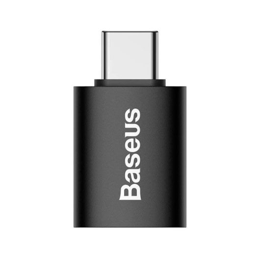 Baseus Ingenuity Schwarzer USB-A-Adapter 10 Gbit/s Ultrakompaktes Aluminium