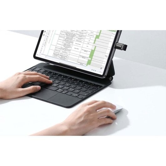 Baseus Ingenuity Schwarzer USB-A-Adapter 10 Gbit/s Ultrakompaktes Aluminium